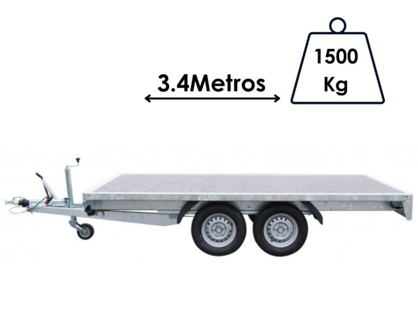 Atrelado Porta Máquina RIS 340 F150