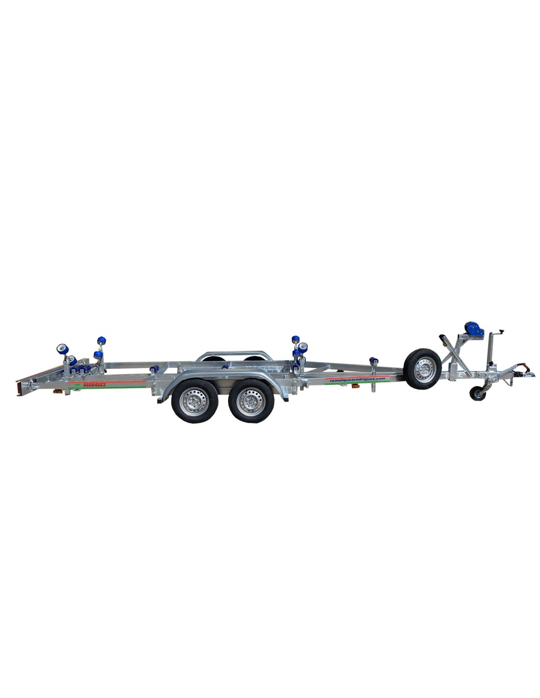 REBOQUE DE BARCO 2 EIXOS 6800X2100 PARA BARCO 5500-6200 M.M.A. 1.600 KG